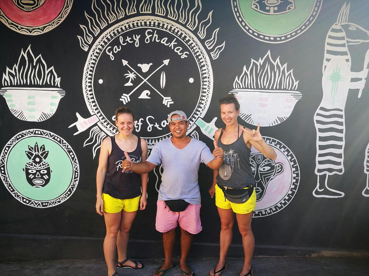 Salty Shakas Bamboo Stay Canggu Eksteriør billede
